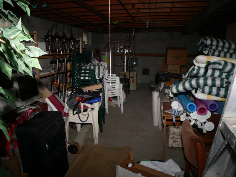 The Basement Before Remodeling
